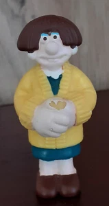 Vtg Wallace & Gromit A Close Shave Wendolene Ramsbottom Wendy Figure Toy 1989 - Picture 1 of 2