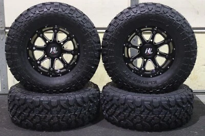 POLARIS SPORTSMAN 850 28" KLEVER X/T RADIAL ATV TIRE 14" HL4 WHEEL KIT POL1CA - Image 1 of 4