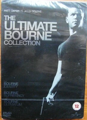 The Ultimate Bourne STEELBOOK DVD Boxset (3 films) - Matt Damon NEW SEALED - Image 1 of 2