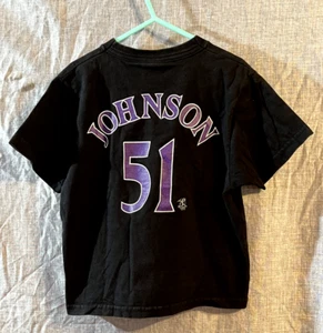 Nike Arizona Diamondbacks Randy Johnson T-Shirt Kids Size 5 - Picture 1 of 9