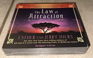 The Law of Attraction Esther & Jerry Hicks 5-Disc CD Audiobook NEW Sealed OOP - Picture 1 of 2