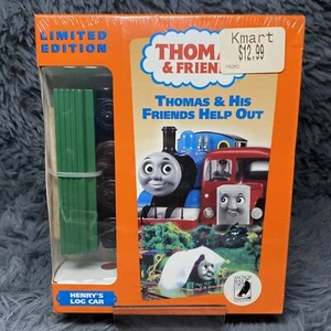 Thomas And Friends Thomas & His Friends Help Out VHS Limited Edition Toy Train - Picture 1 of 6