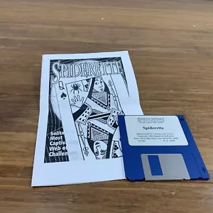 PC Big Box Maverick Software Spiderette 1994 PC Spiel 3,5" Disc Diskette selten - Bild 1 von 3