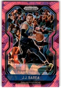 2020-21 Panini Prizm Pink Ice J.J. Barea #84 Dallas Mavericks - Picture 1 of 2
