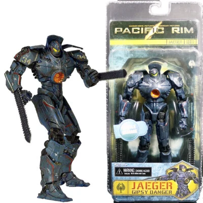 NECA Pacific Rim Gipsy Danger Battle Damage Ver Jaeger 7" Action Figure Robot - Image 1 of 4