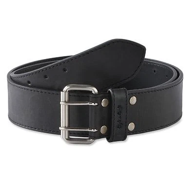 Style n Craft 392752 - 2 Inch Work Belt in Heavy Top Grain Leather-2 Tone Black  - Image 1 of 2