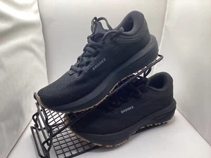 BROOKS REVEL 7 RUNNING TRAINERS SIZE 4UK BRAND NEW BLACK TU3 - Picture 1 of 7