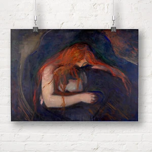 Edvard Munch: Vampire. Fine Art Print/Poster - Picture 1 of 1