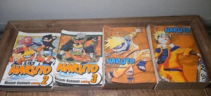 Naruto (Edición 3 en 1) Naruto Vol. Manga inglés Masashi Kishimoto 4-6 10-12 +2 - Imagen 1 de 16