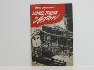 LIONEL 1945 CANDID CAMERA SHOTS LIONEL TRAINS IN ACTION - Picture 1 of 4