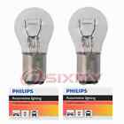 2 pc Philips Brake Light Bulbs for Hyundai Santa Fe Santa Fe Sport Santa Fe uw
