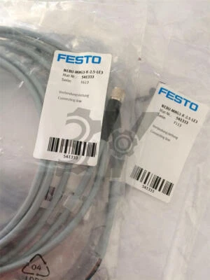 1PC NEW FESTO NEBU-M8G3-K-2.5-LE3 541333 Connecting cable - Image 1 of 4