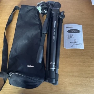Velbon Ultra I L Tripod. Compact. Folded 40cm Open 90cm Simple Twist Locking - Picture 1 of 7