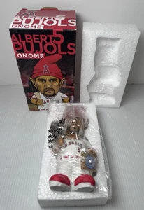 NEU Albert Pujols Gnome Anaheim Angles MLB #5 AAA Versicherung 6" Baseball Sport - Bild 1 von 9