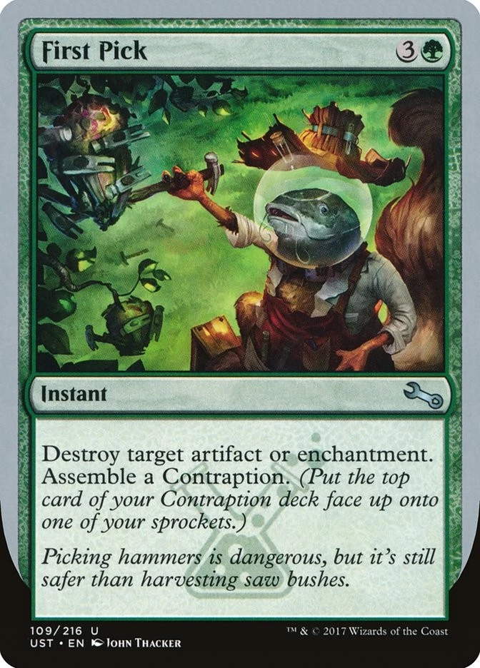 First Pick [Unstable] (UST 109) Near Mint - Image 1 of 1