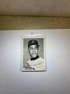 1969 Topps - Deckle Edge Juan Marichal #32 - Imagen 1 de 2
