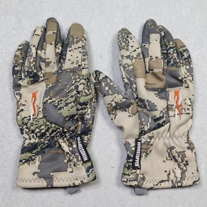 Guantes de Caza Sitka Gear Optifade Camuflados WINDSTOPPER Talla Mediana Cuero Palma - Imagen 1 de 11