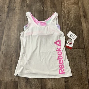 Reebok Girl's Tank With Built In Sports Bra Girl’s Size L (10/12) - Picture 1 of 10