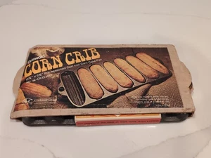 VTG Griswold Cast Iron "Corn Crib" Corn Cob Shaped Muffin Baking Pan New In Box - Picture 1 of 3