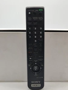 Original Genuine-Sony RMT-V402-VCR Remote Control-Tested-New Batteries - Picture 1 of 5