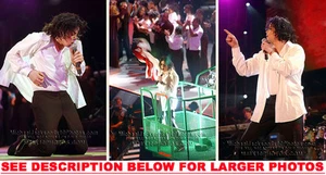 FOTOS RARAS DE MICHAEL JACKSON 2001 EN CONCIERTO (3) 8x10 - Imagen 1 de 1
