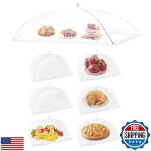 Food Covers Set, Food Tents for Outside, 1 Extra Large (40 x 23.6in) + 6 Larg - Picture 1 of 5