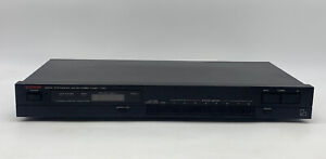 Vintage Luxman T-100 Digital Synthesized FM/ AM Tuner Tested