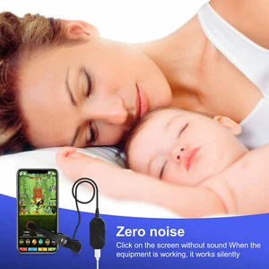 Rechargeable Phone Screen Clicker Auto click Game Video LiveStreaming Mute Point - Photo 1/10