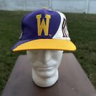 VINTAGE Top of the World Washington Huskies Hat Cap Snapback Mens Purple Wave 90