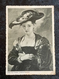 Postkarte Ansichtskarten Kunst Peter Paul Rubens Susanne Fourment (Kiste A)
