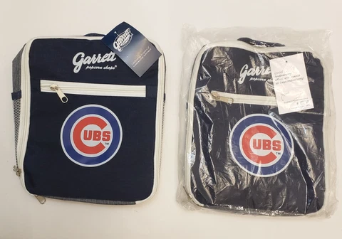 NEW!! LOT OF 2!! Garrett Popcorn Shop Lunchbox Bag Cooler Chicago Cubs NWT Cover
