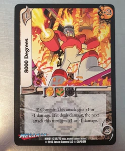 2013 Universal Fighting Systems Megaman 8000 Degrees Card #56/75 - Picture 1 of 2