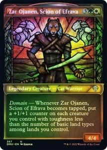 Zar Ojanen, Scion of Efrava TEXTURED SHOWCASE - 367 - Dominaria United DMU MTG - Picture 1 of 1