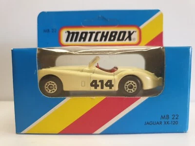 Voiture miniature Matchbox MB 22 Jaguar XK 120 - Photo 1/4