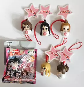 K-ON! Tea Time Minifigure Modello Portachiavi Anime Giappone Set 6 Prezzo - Foto 1 di 2