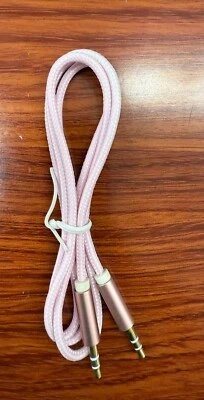 3ft Aux Cord 3.5mm Male to Male Auxiliary Audio Cable For Car Headphone Android - Image 1 of 3