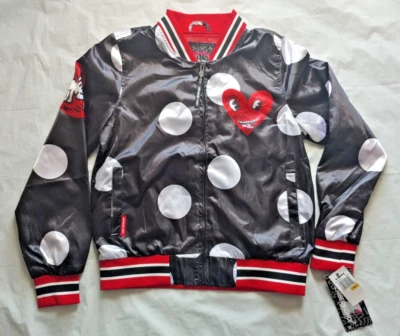 BNWT Keith Haring X Members Sequin Full-Zip Satin Jacket - WOMEN's Size Medium - Image 1 of 4
