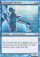 LUMENGRID WARDEN FOIL X4 4 4X Mirrodin MTG Magic the Gathering Cards DJMagic