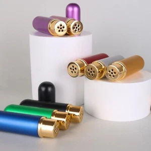 5ml Aluminum Nasal Inhaler Colored Empty Tubes For Essential Oil - Picture 1 of 22