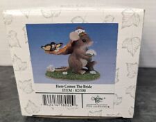 Fitz & Floyd Charming Tails Figure Here Comes the Bride Wedding Shower Gift