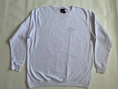Diamond Supply Co. White Graphic Sweatshirt Size 4XL - Imagem 1 de 3