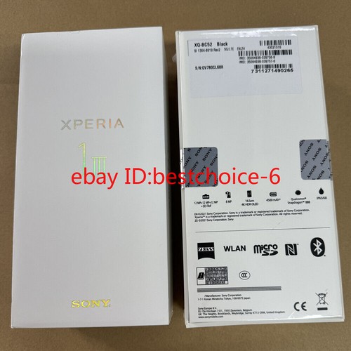 Sony Xperia 1 III - 256 GB - Frosted Black (Unlocked) for sale