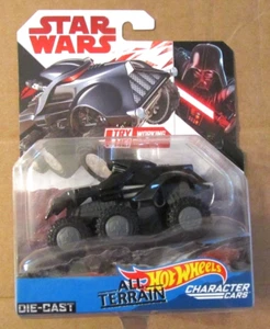 2017 Hot Wheels Star Wars ALL TERRAIN DARTH VADER ~ 6-Wheel Character Car       - Picture 1 of 2