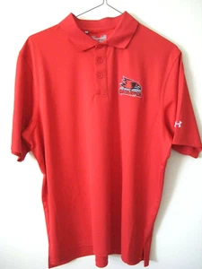 UNDER ARMOUR LOOSE heatgear NORTHEAST MISSOURI University Red Polo- Size Large - Bild 1 von 9