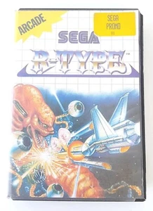 R-Type - Sega Master System Game  - Complete With Manual - Sega Promo - Tested - Picture 1 of 11