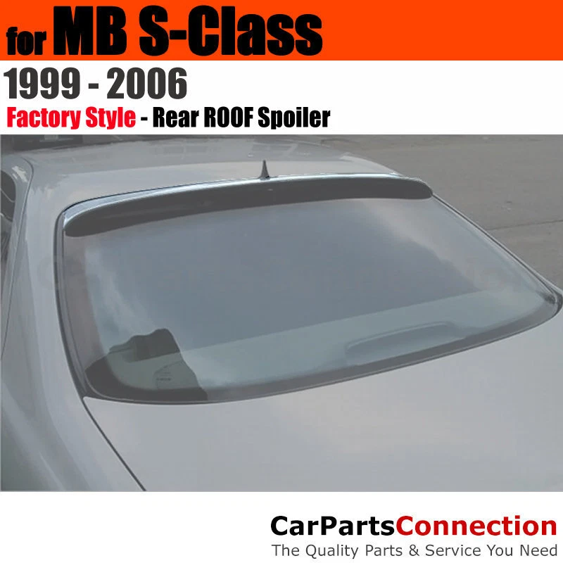 Грунтовка ABS крыша задний спойлер кромка 99-06 Mercedes Benz седан седан - Изображение 1 из 1