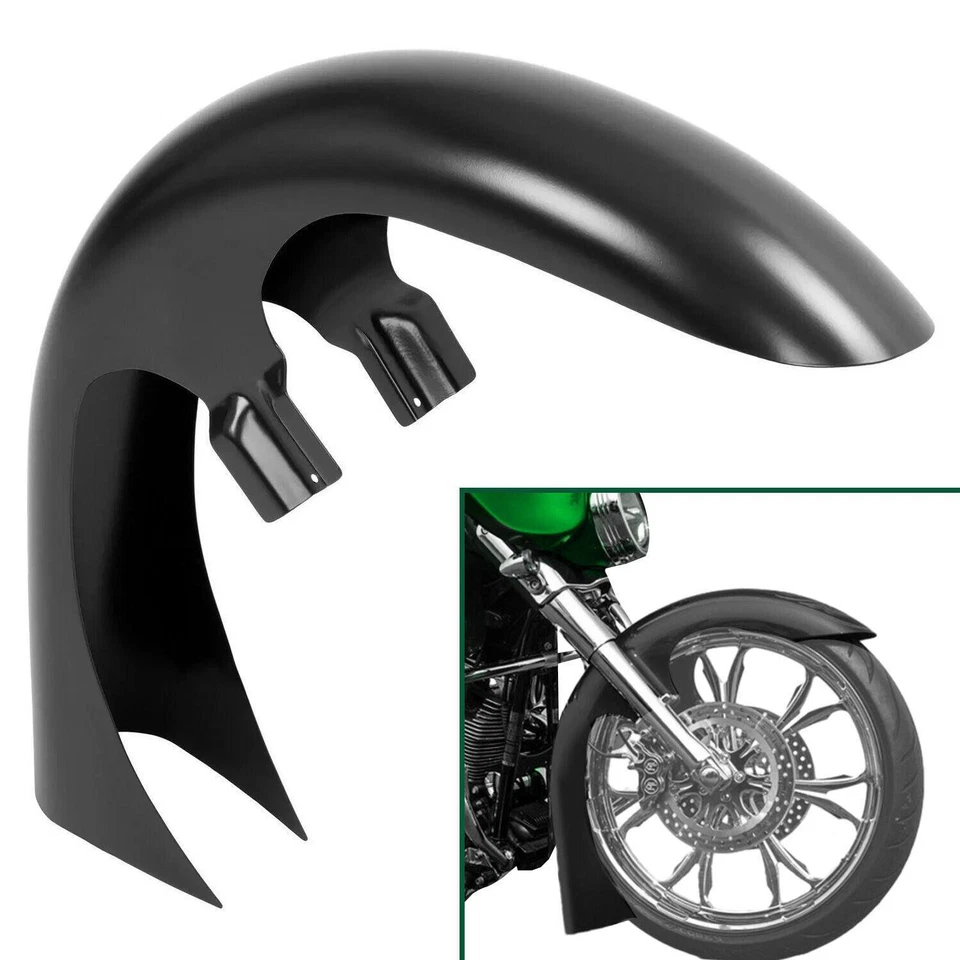 Para-lama dianteiro Harley Touring Road King FLH 1986-2013 roda longa envoltório 30" - Imagem 1 de 4