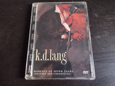 K.D. LANG  Harvest of seven years ( cropped and chronicled ) : DVD musical