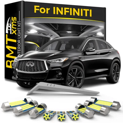 LED Interior Light Bulbs For Infiniti G20 G35 G37 I30 M45 FX35 QX50 Q70 Q60 QX55 Foto 1 de 4