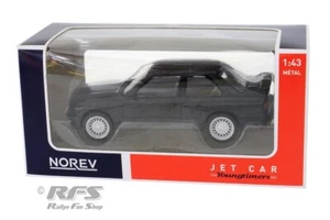 BMW M3 E30 1986 schwarz black JET CAR 1:43 Norev 350009 - Picture 1 of 1